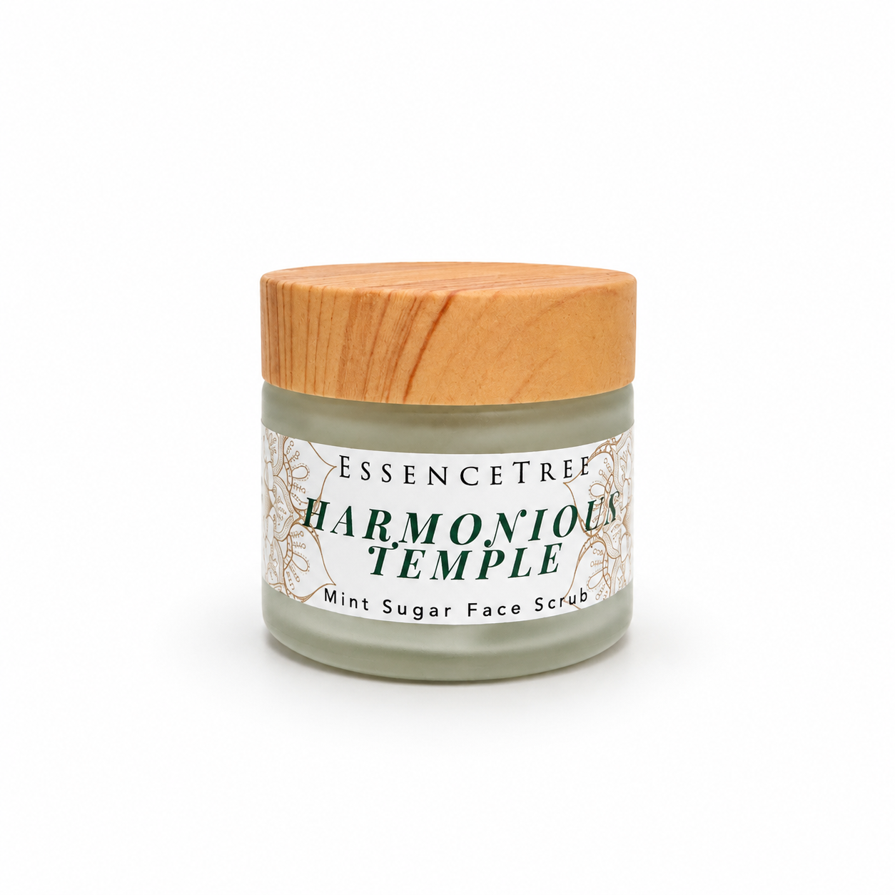 Harmonious Temple Organic Mint Sugar Lip, Face and Body Scrub
