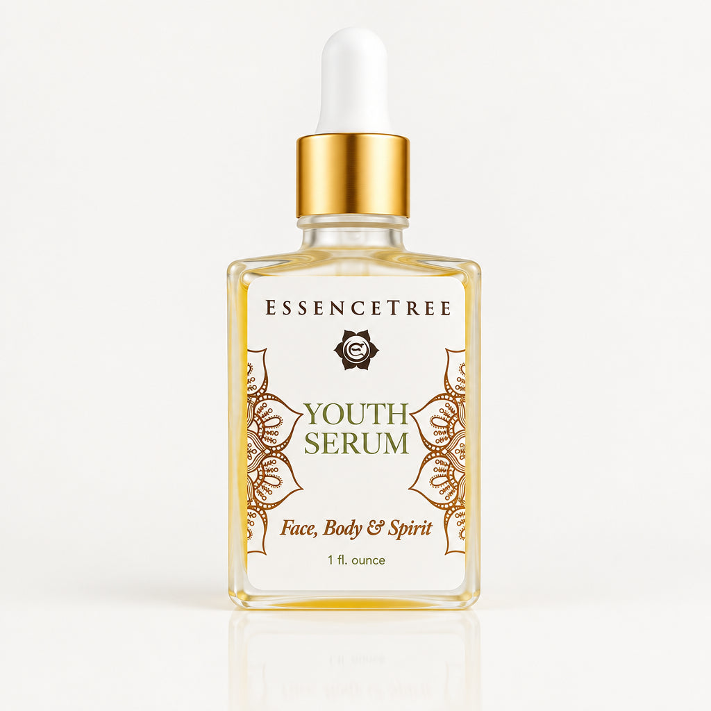 EssenceTree Youth Serum bottle on a white background
