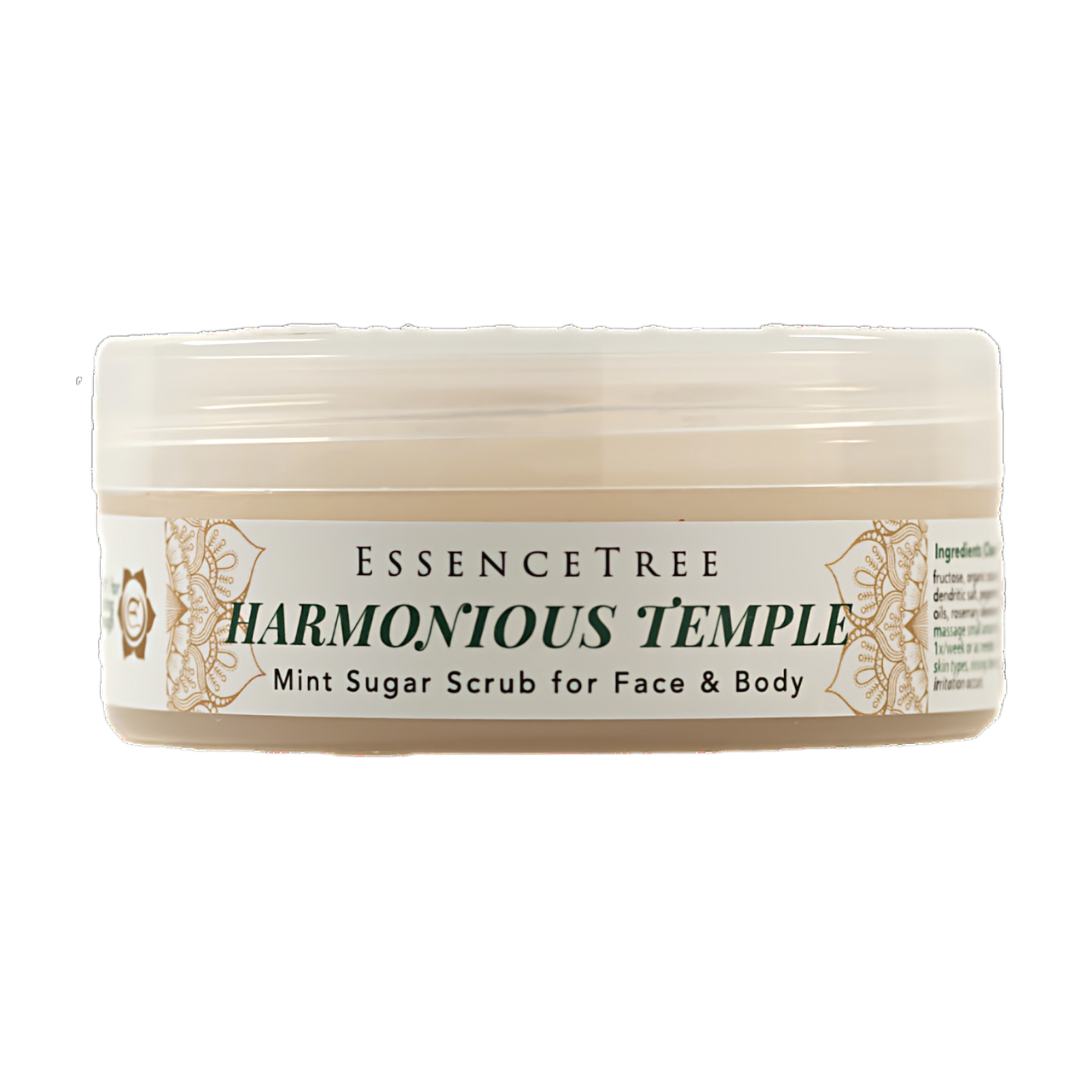 Harmonious Temple Organic Mint Sugar Scrub - EssenceTree