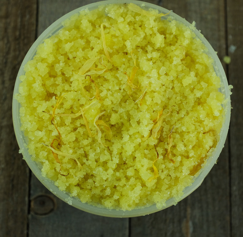 Sat Ra Divine Sea Salt Scrub - EssenceTree