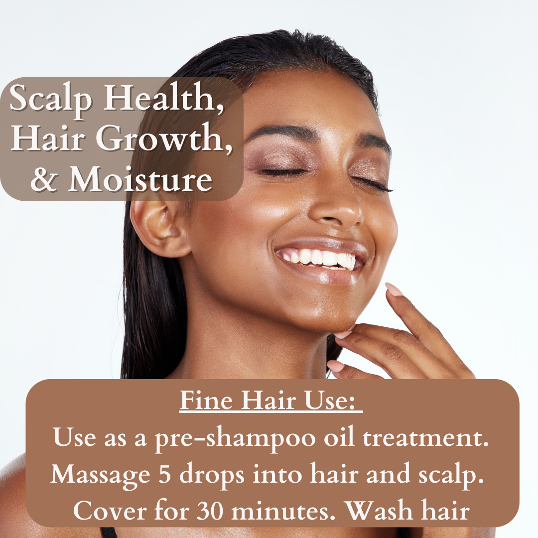 Healthy Hair Tonic for Moisture and Growth - Natural Hair Oil