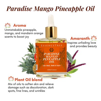 Paradise Mango Pineapple Body Oil – EssenceTree